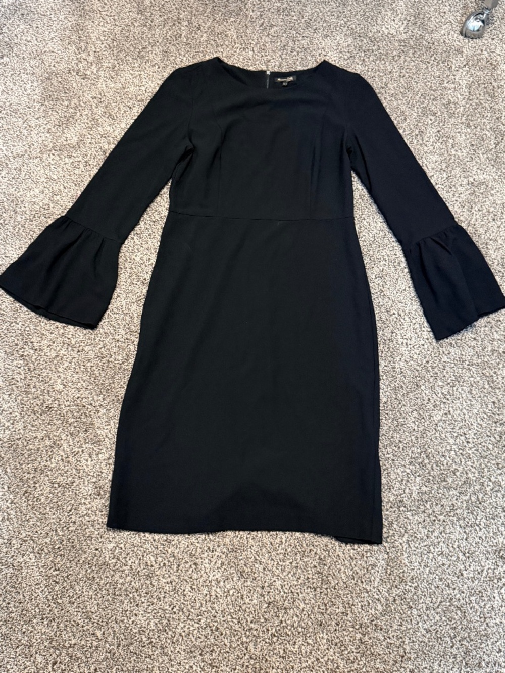 Massimo Tutti Black Midi Dress Women's Size S Small